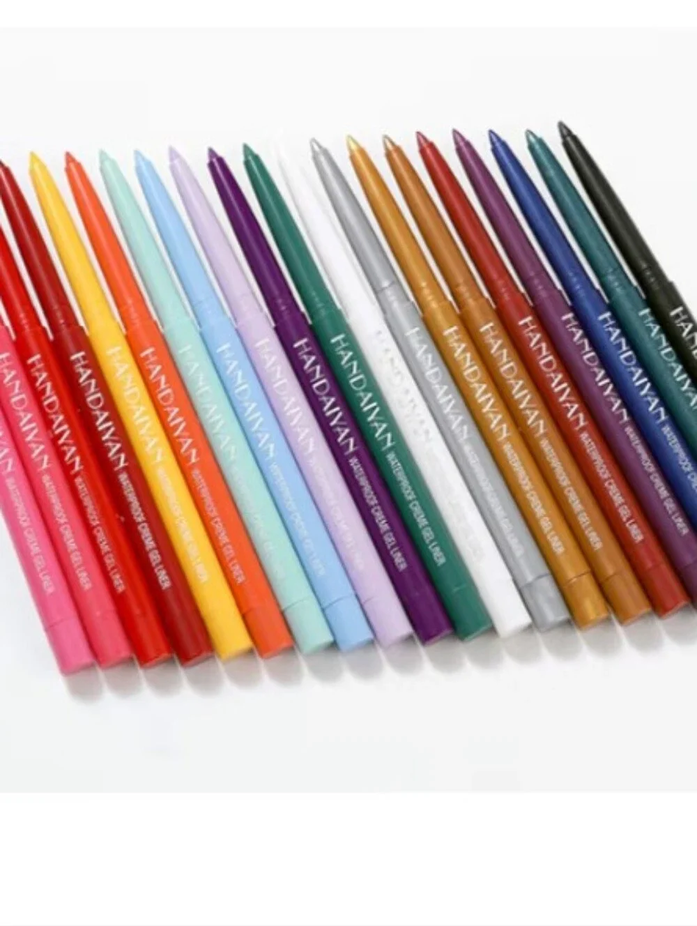 20 Pc Rainbow Colorful Cream Gel Eyeliner Makeup Eyeshadow Waterproof